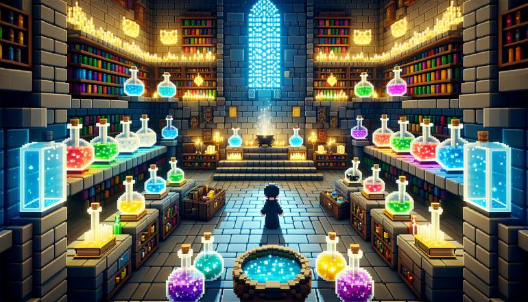 Collect All Potions and Effects Challenge