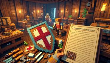 Crafting Shields and Customizing Them
