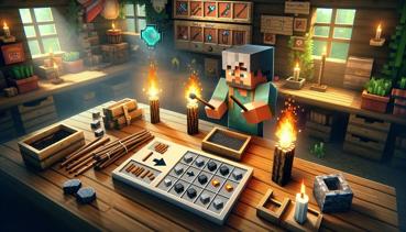Crafting Torches and Soul Torches