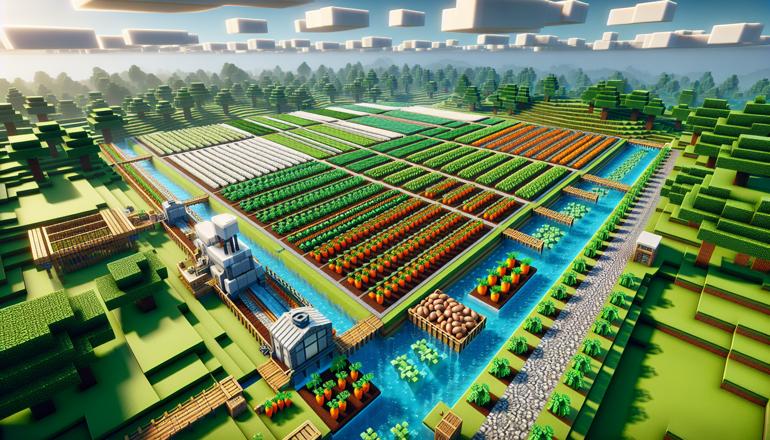 How to Build a Carrot and Potato Farm