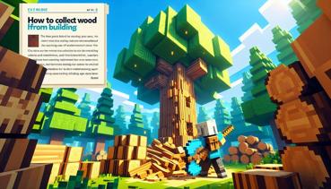 How to Collect Wood for Building