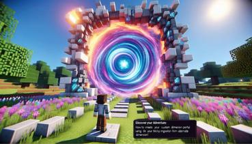 How to Create a Custom Dimension Portal with Commands