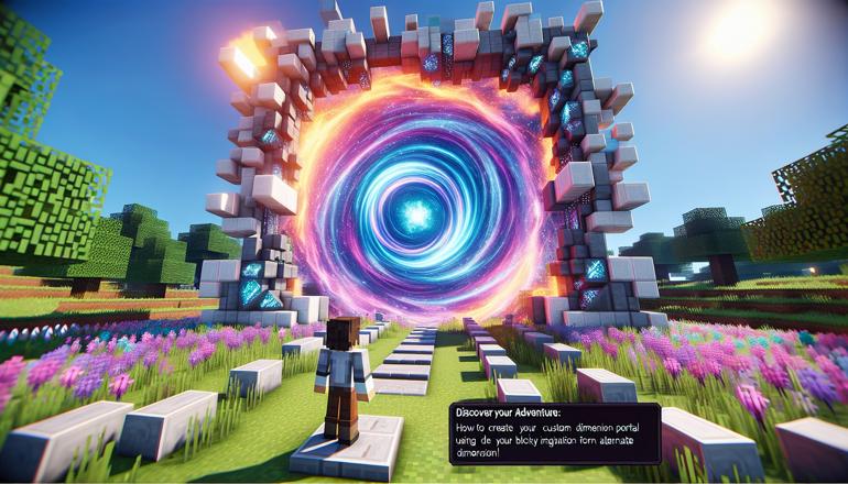 How to Create a Custom Dimension Portal with Commands