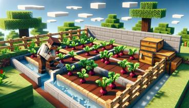 How to Farm Beetroot in Survival